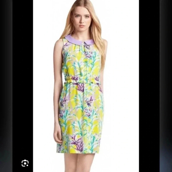 Kate Spade Neal Dress California
Calling floral lily SILK  New Size 2 - Picture 2 of 4